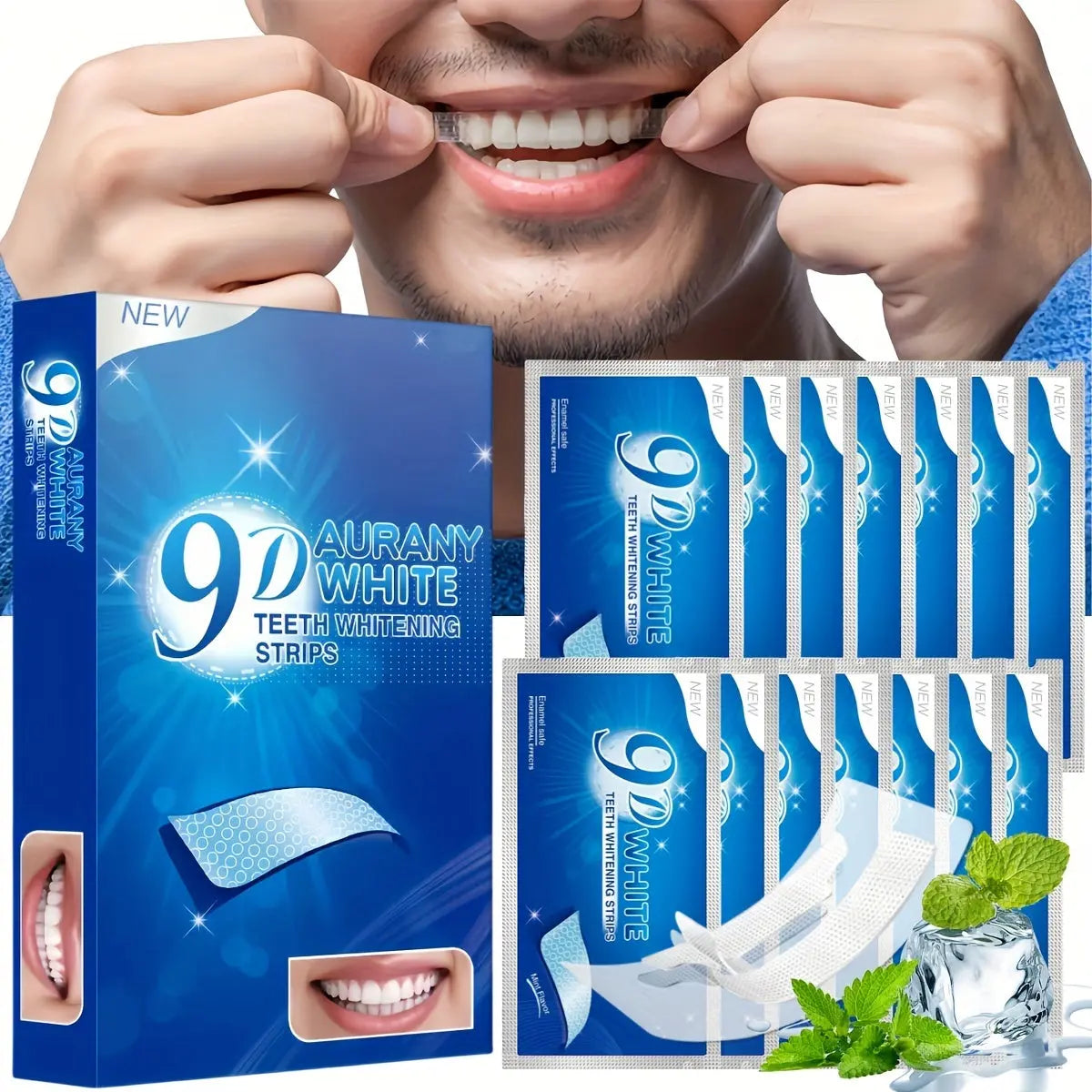 Bande 9D Blanche SmileUp