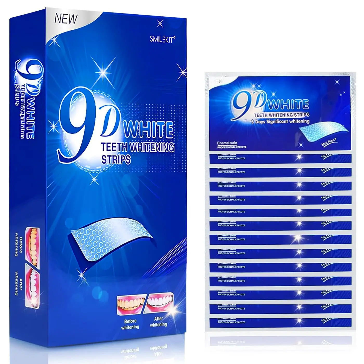 Bande 9D Blanche SmileUp